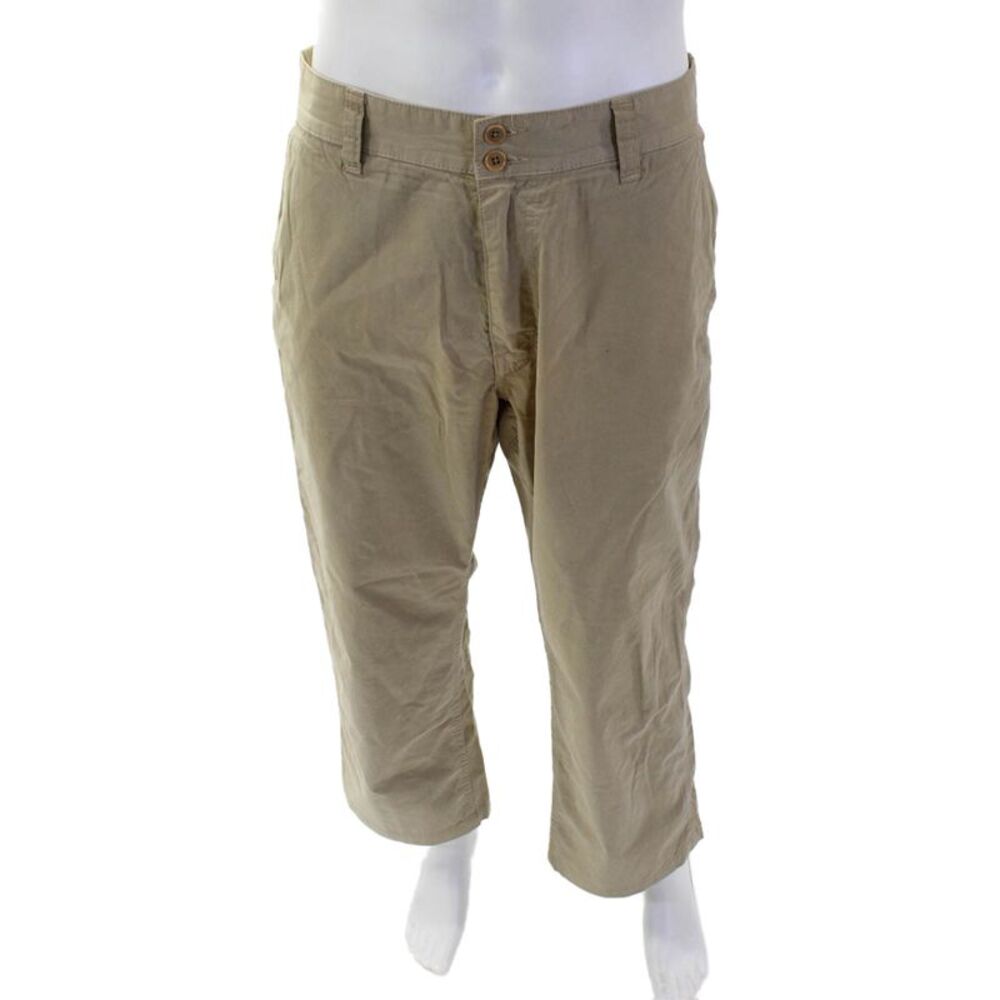 John Varvatos Star USA Men Chinos Beige 100% Cotton Size 32